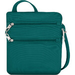 Travelon Classic Anti-Theft Slim Double Zip Crossbody Bag Spruce 43116