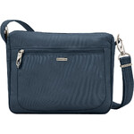 Travelon Classic Anti-Theft Small East/West Crossbody Bag Midnight 43115