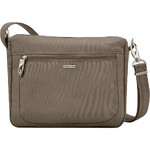 Travelon Classic Anti-Theft Small East/West Crossbody Bag Nutmeg 43115