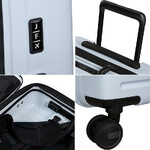 Samsonite Restackd Easy Access 15.6” Laptop & Tablet Small/Cabin 55cm Hardside Suitcase Glacier 50703 - 8