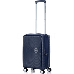 American Tourister Curio 2 Small/Cabin 55cm Hardside Suitcase Arctic Navy 45138