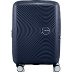 American Tourister Curio 2 Small/Cabin 55cm Hardside Suitcase Arctic Navy 45138 - 1