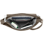 Travelon Classic Anti-Theft Mini Shoulder Bag Nutmeg 42459 - 4