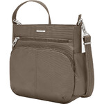 Travelon Classic Anti-Theft North/South Crossbody Bag Nutmeg 43310 - 1