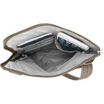 Travelon Classic Anti-Theft Slim Double Zip Crossbody Bag Nutmeg 43116 - 4
