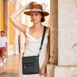 Travelon Classic Anti-Theft Mini Shoulder Bag Black 42459 - 8