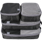 Travelon Travel Accessories Set of 4 Packing Organizers Black 43440 - 1