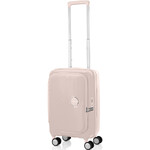 American Tourister Curio Book Opening Small/Cabin 55cm Hardside Suitcase Dusty Pink 53568