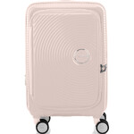 American Tourister Curio Book Opening Small/Cabin 55cm Hardside Suitcase Dusty Pink 53568 - 1