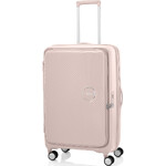 American Tourister Curio Book Opening Large 75cm Hardside Suitcase Dusty Pink 53570