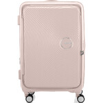American Tourister Curio Book Opening Hardside Suitcase Set of 3 Dusty Pink 53568, 53569, 53570 with FREE Digital Luggage Scale 12775 - 1