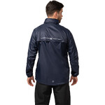 Mac In A Sac Classic Packable Waterproof Unisex Jacket Large Navy JL - 4