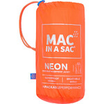 Mac In A Sac Neon Packable Waterproof Unisex Jacket Large Orange NL - 2
