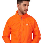 Mac In A Sac Neon Packable Waterproof Unisex Jacket Medium Orange NM - 6
