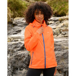 Mac In A Sac Neon Packable Waterproof Unisex Jacket Extra Small Orange NXS - 4