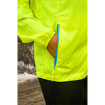 Mac In A Sac Neon Packable Waterproof Unisex Jacket Large Yellow NL - 5