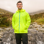 Mac In A Sac Neon Packable Waterproof Unisex Jacket Large Yellow NL - 1