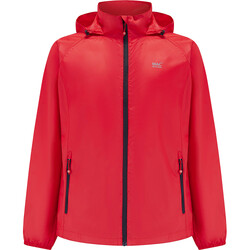 Mac In A Sac Classic Packable Waterproof Unisex Jacket Extra Large Red JXL