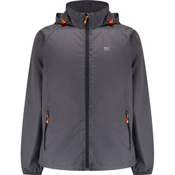 Mac In A Sac Classic Packable Waterproof Unisex Jacket Extra Extra Extra Large Charcoal JXXXL
