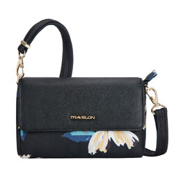 Travelon Addison Anti-Theft Convertible Belt Bag Midnight Floral 43556 - ORDER NOW FOR DELIVERY IN LATE DECEMBER 2025