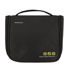Travelon World Travel Essentials Hanging Toiletry Case Black 43369 - ORDER NOW FOR DELIVERY IN EARLY JANUARY 2026