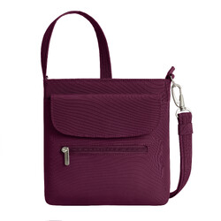 Travelon Classic Anti-Theft Mini Shoulder Bag Burgundy 42459 - ORDER NOW FOR DELIVERY IN LATE DECEMBER 2025