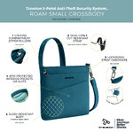 Travelon Roam Anti-Theft Small Crossbody Bag Capri Blue 43675 - ORDER NOW FOR DELIVERY IN LATE DECEMBER 2025 - 7