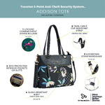 Travelon Addison Anti-Theft Tote Midnight Floral 43495 - ORDER NOW FOR DELIVERY IN LATE DECEMBER 2025 - 7