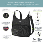 Travelon Classic Anti-Theft Essential Messenger Bag Burgundy 42457 - ORDER NOW FOR DELIVERY IN LATE DECEMBER 2025 - 8