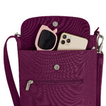 Travelon Classic Anti-Theft Mini Shoulder Bag Burgundy 42459 - ORDER NOW FOR DELIVERY IN LATE DECEMBER 2025 - 5