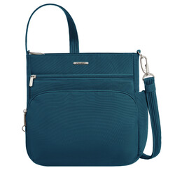 Travelon Classic Anti-Theft North/South Crossbody Bag Teal 43310 - ORDER NOW FOR DELIVERY IN EARLY JANUARY 2026