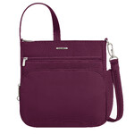 Travelon Classic Anti-Theft North/South Crossbody Bag Burgundy 43310 - ORDER NOW FOR DELIVERY IN EARLY JANUARY 2026