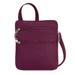 Travelon Classic Anti-Theft Slim Double Zip Crossbody Bag Burgundy 43116 - ORDER NOW FOR DELIVERY IN EARLY JANUARY 2026