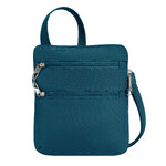 Travelon Classic Anti-Theft Slim Double Zip Crossbody Bag Teal 43116 - ORDER NOW FOR DELIVERY IN EARLY JANUARY 2026
