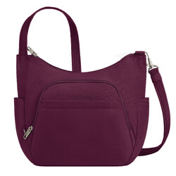 Travelon Classic Anti-Theft Crossbody Bucket Bag Burgundy 42757 - ORDER NOW FOR DELIVERY IN EARLY JANUARY 2026