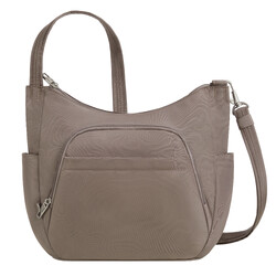 Travelon Classic Anti-Theft Crossbody Bucket Bag Hazelnut 42757 - ORDER NOW FOR DELIVERY IN EARLY JANUARY 2026