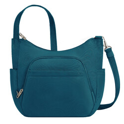 Travelon Classic Anti-Theft Crossbody Bucket Bag Teal 42757 - ORDER NOW FOR DELIVERY IN EARLY JANUARY 2026