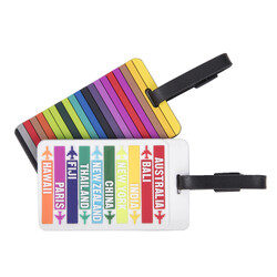 Travelon Travel Accessories Set of 2 Luggage Tags Hot Spots 12740 - ORDER NOW FOR DELIVERY IN LATE FEBRUARY 2026