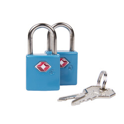 Travelon Travel Accessories Set of 2 TSA Accepted Padlocks Blue 13111 - ORDER NOW FOR DELIVERY IN MAY 2026