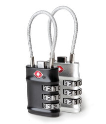 Travelon Travel Accessories Set of 2 TSA Accepted Cable Locks Classic Combo 13694 - ORDER NOW FOR DELIVERY IN MAY 2026