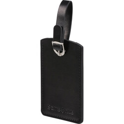 Samsonite Travel Accessories Rectangle Luggage Tag x 2 Black 21307