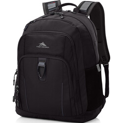 High Sierra Extension 17” Laptop & Tablet Backpack Black 58186