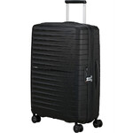 American Tourister Fastforward Medium 68cm Hardside Suitcase Flash Black 55260