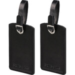 Samsonite Travel Accessories Rectangle Luggage Tag x 2 Black 21307