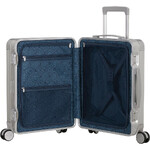 American Tourister Soundbox ALU Small/Cabin 55cm Hardside Suitcase Silver 55707 - 5