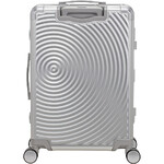 American Tourister Soundbox ALU Medium 68cm Hardside Suitcase Silver 55710 - 2
