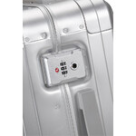 American Tourister Soundbox ALU Hardside Suitcase Set of 3 Silver 55707, 55710, 55711 with FREE Digital Luggage Scale 12775 - 6