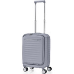 American Tourister Frontec Small/Cabin 14.1" Laptop 54cm Hardside Suitcase Cool Grey 56290