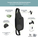 Travelon Roam Anti-Theft Compact Sling Black 43674 - 7