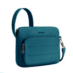 Travelon Roam Anti-Theft East/West Crossbody Bag Capri Blue 43676 - 1